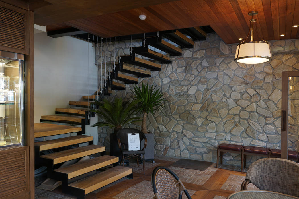 카페 인테리어 CAFE INTERIOR_부산인테리어, 감자디자인 감자디자인 Stairs