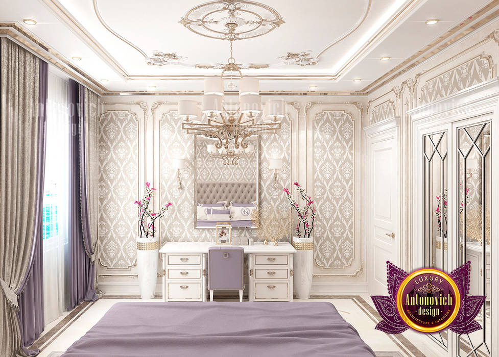 Grand Superb Bedroom Interior Design, Luxury Antonovich Design Luxury Antonovich Design