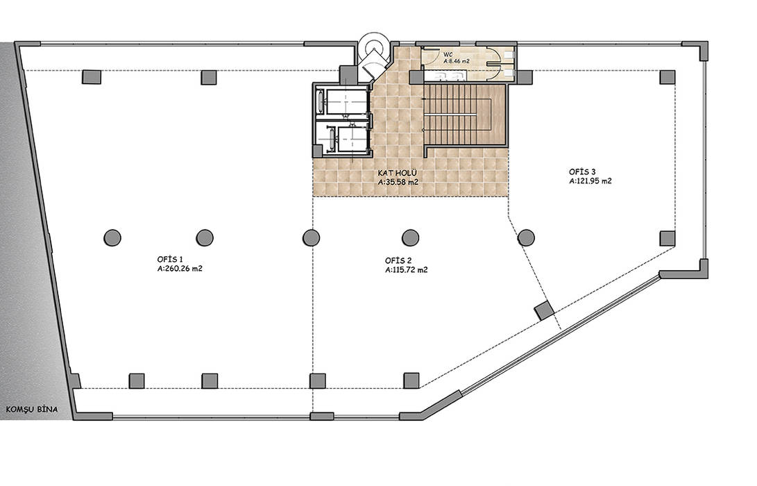 DRN Plaza, Aktif Mimarlık Aktif Mimarlık Pisos