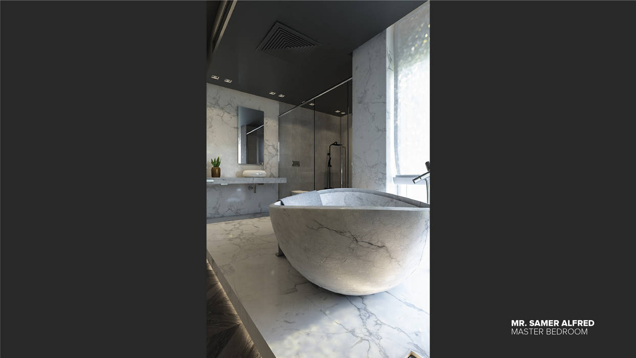 Master Bedroom l Bathroom ICONIC DESIGN STUDIO Modern bathroom