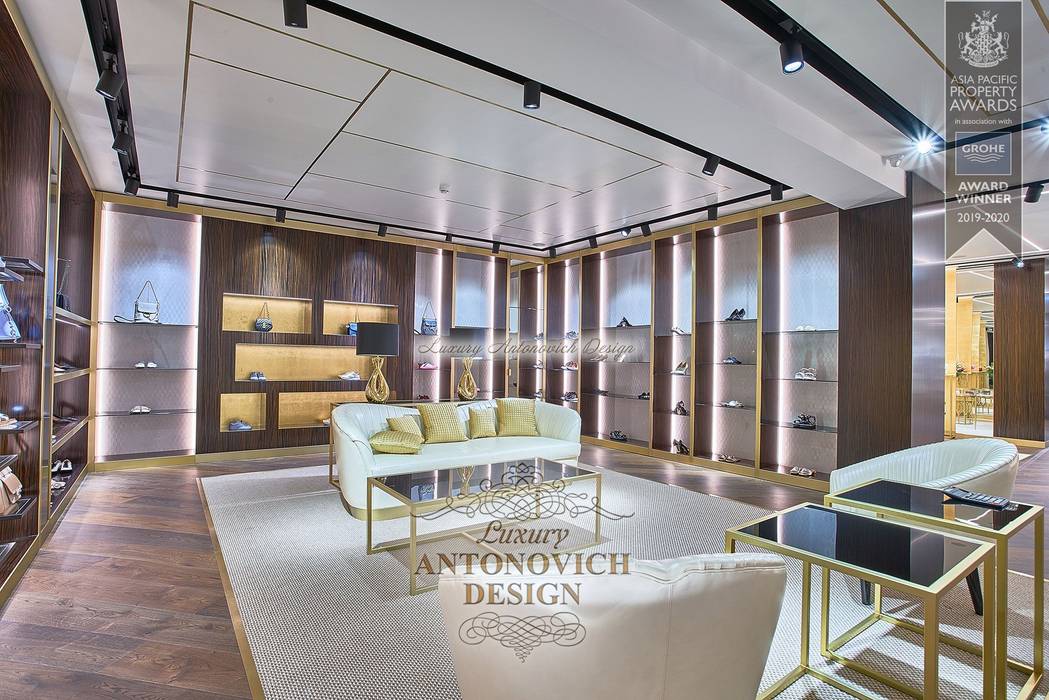 Мультибрендовый бутик Luxury House Студия Luxury Antonovich Design Коммерческие помещения Офисы и магазины