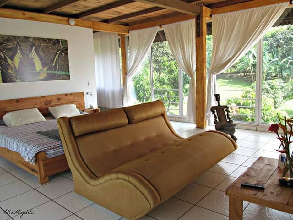 Villa Migelita ecolodge , Brand Arquitecto interiorista paisajista Brand Arquitecto interiorista paisajista Спальня