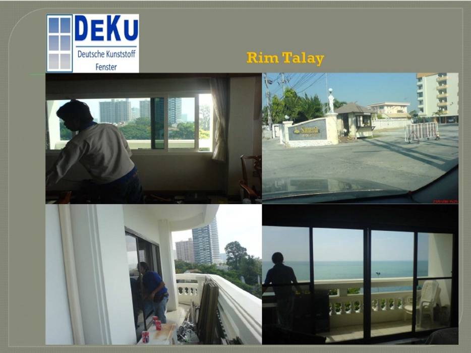Hotel project DeKu German Windows Co.,ltd พื้นที่เชิงพาณิชย์ พลาสติก โรงแรม