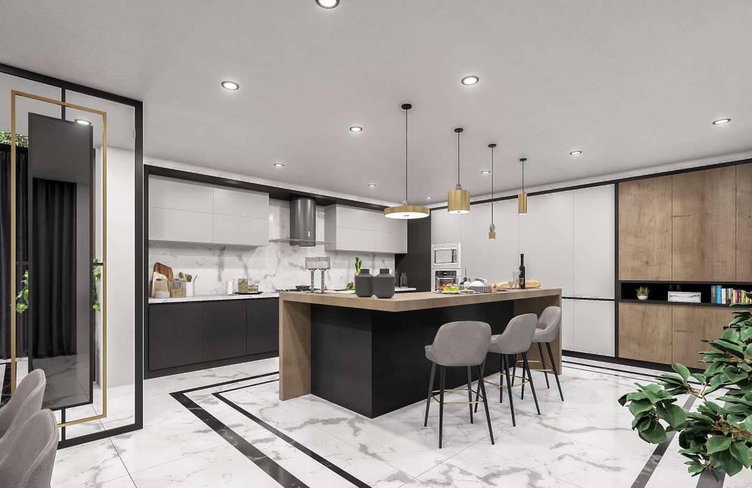 Sapanca Villa, VERO CONCEPT MİMARLIK VERO CONCEPT MİMARLIK Modern Kitchen