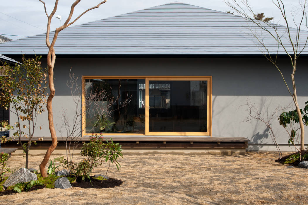 沖之須の家, 横山浩之建築設計事務所 横山浩之建築設計事務所 Casas de madera Madera Acabado en madera