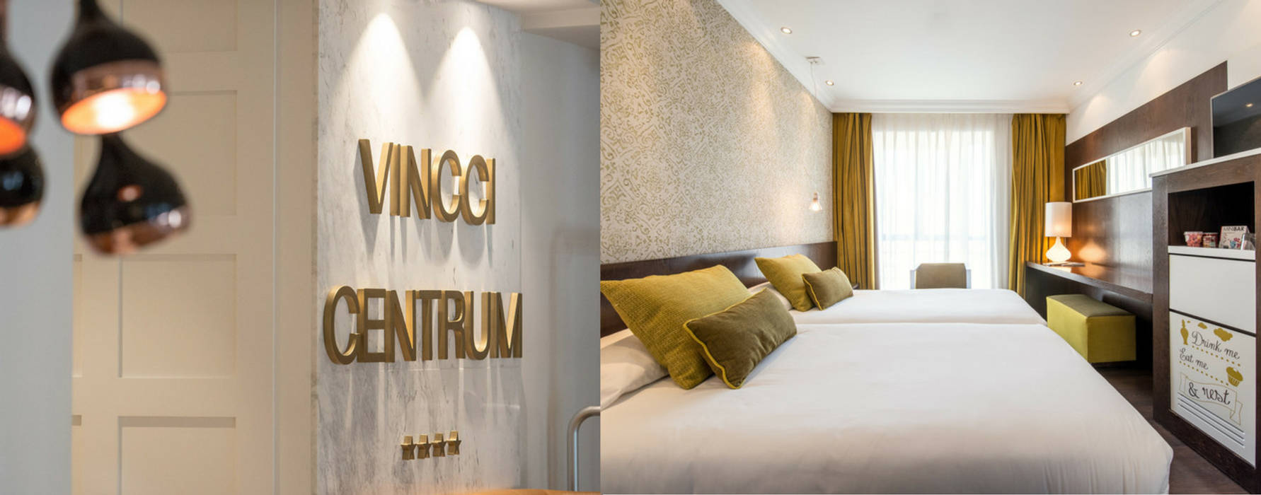 Hotel Vincci Centrum, Madrid DelightFULL 상업공간 알루미늄 / 아연 호텔