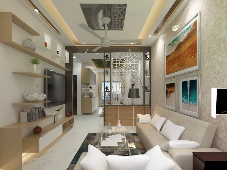 Residential Work , JC INNOVATES JC INNOVATES Asian style living room