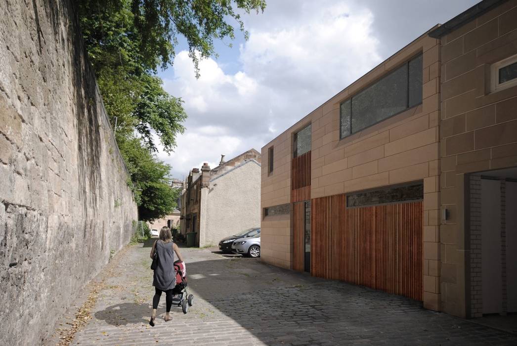 Glasgow Mew House Design Image 01 Allison Architects Small houses Limestone architects glasgow,mews design glasgow