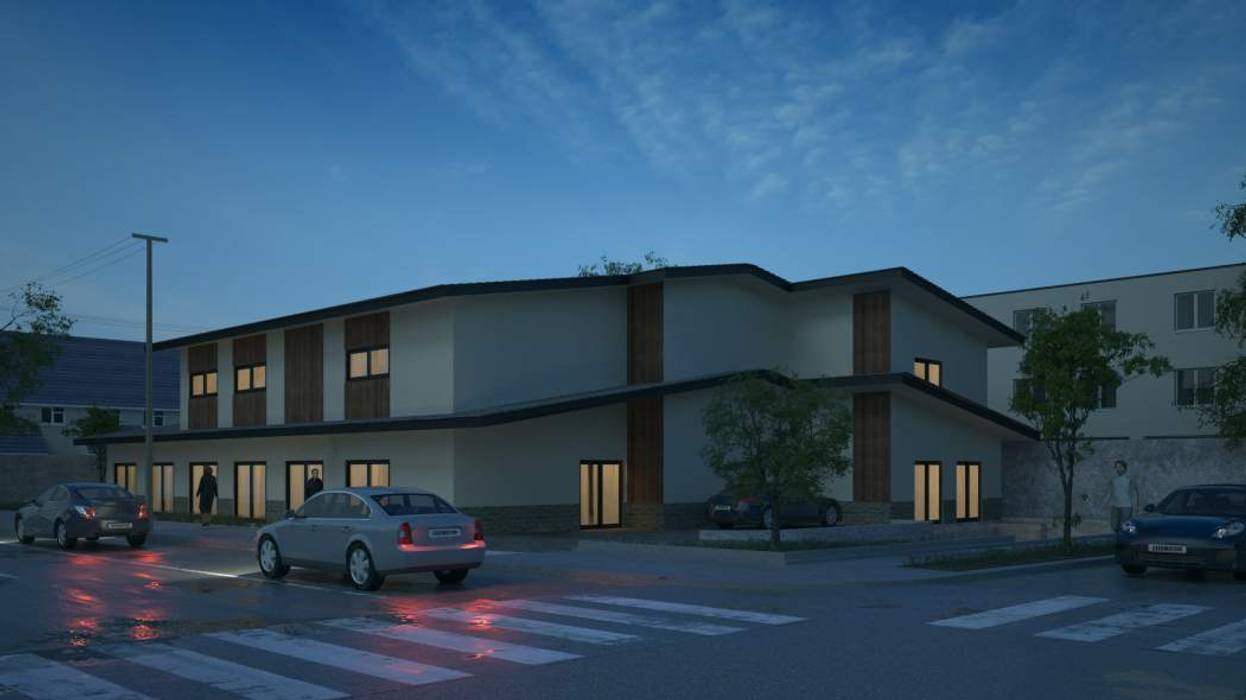 New 3 story congregate living health facility building - Structural engineering, S3DA Design S3DA Design مساحات تجارية مستشفيات