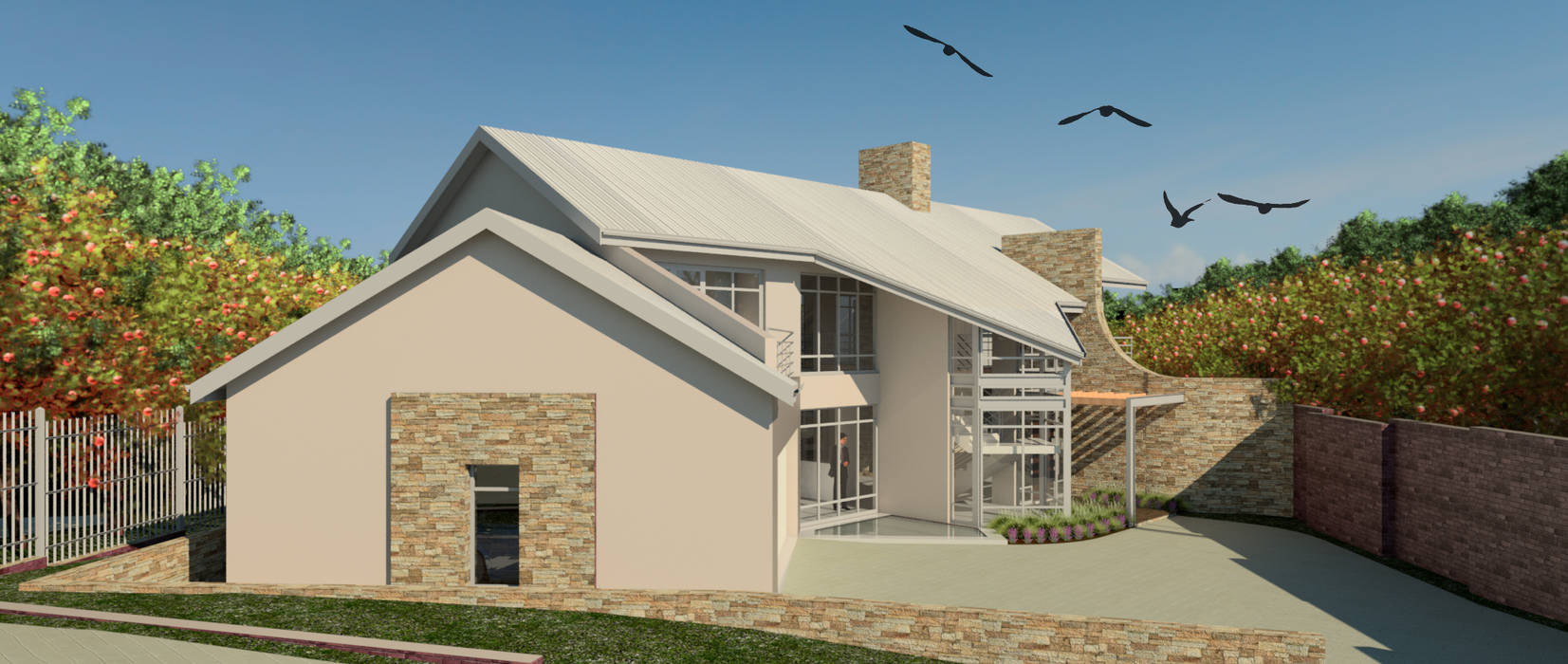 Modern Residence Concept, Johannesburg, Nuclei Lifestyle Design Nuclei Lifestyle Design Bungalow