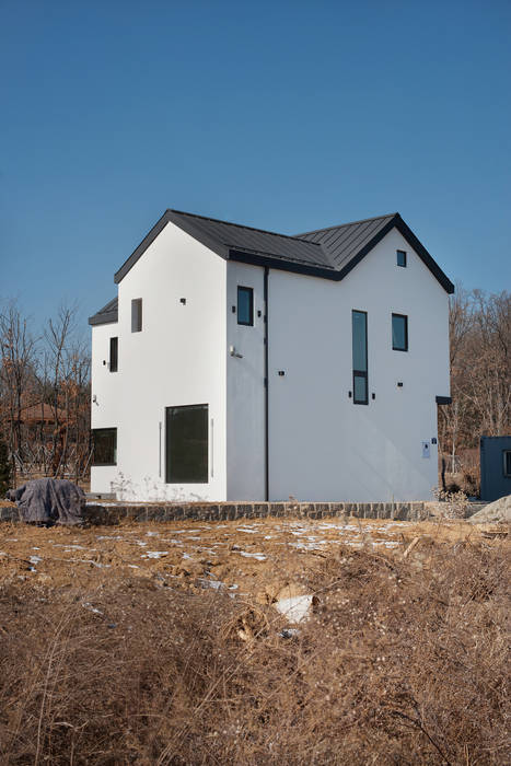 파주 단독주택, 반디건축디자인 반디건축디자인 Wooden houses