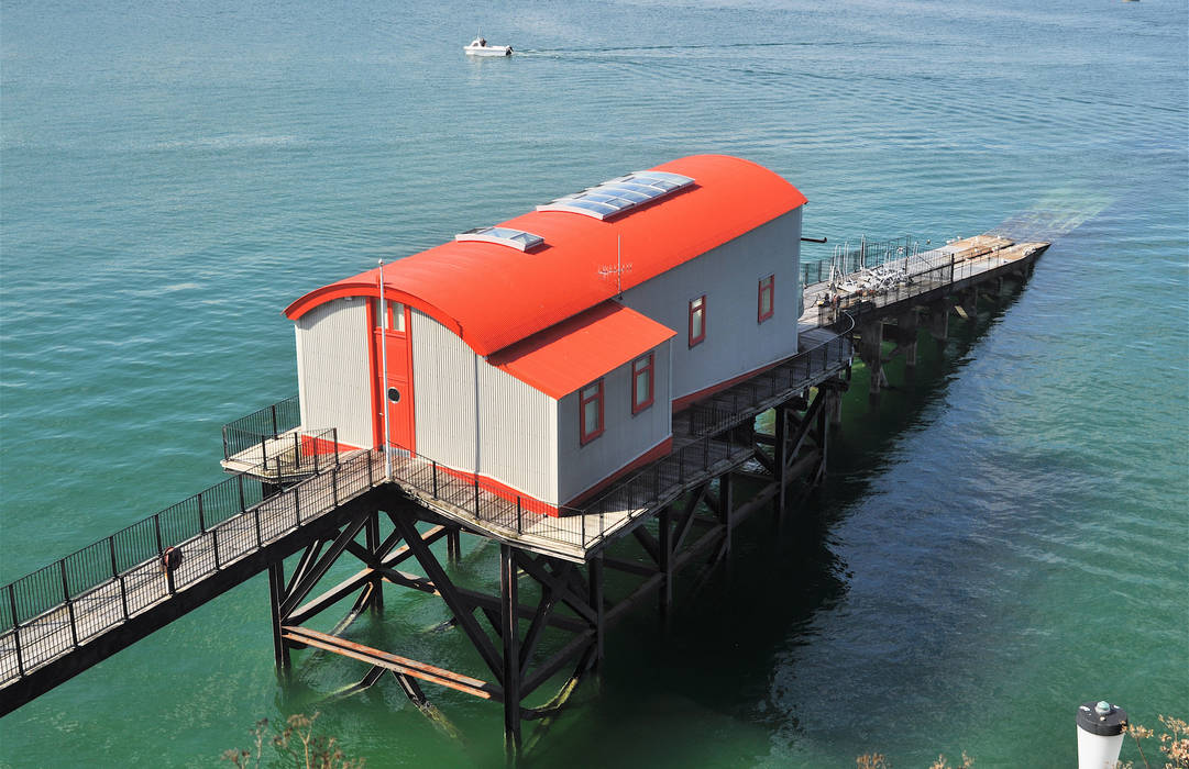 Old Tenby Lifeboat Station 3 Natralight Telhados curved glazing,curved rooflights,rooflights,grand designs