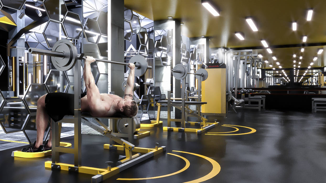 Hex Fitness, Onur Çevik Onur Çevik Industrial style gym