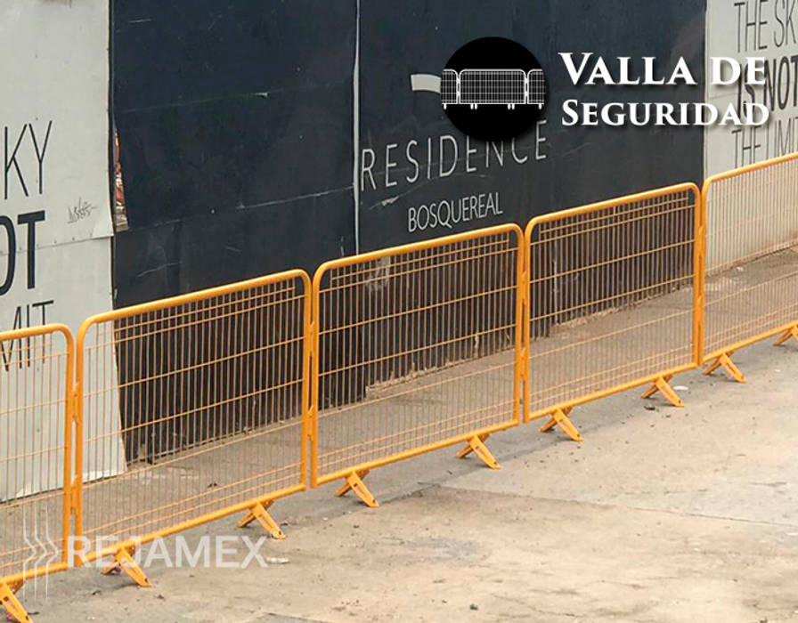 Valla de Seguridad, Rejamex Rejamex 상업공간 금속 가게