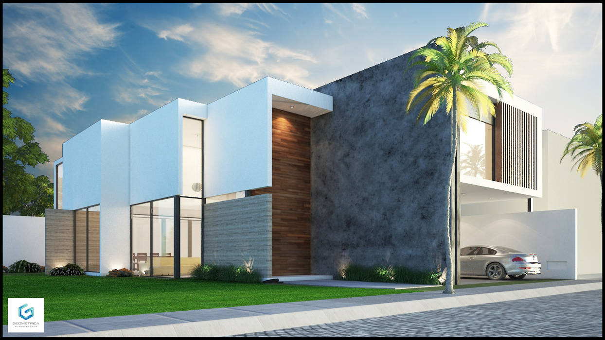 La Roca, Geometrica Arquitectura Geometrica Arquitectura Modern houses