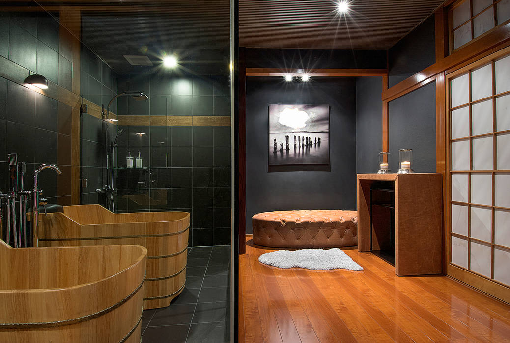 Japanese Bathroom Design by Design Intervention Design Intervention Asian style bathroom