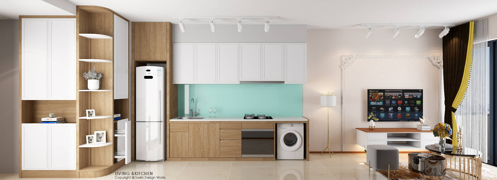 Kingsford Waterbay, Swish Design Works Swish Design Works Built-in kitchens