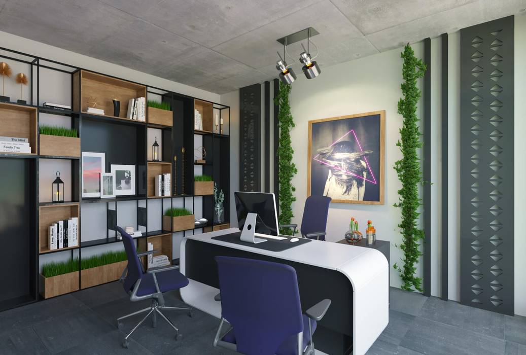 Modern Study Office By Macitler Mobilya Modern Homify