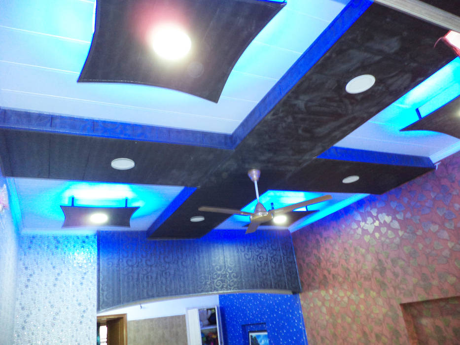 Interior Project completed, Mohali Interiors Mohali Interiors ห้องนั่งเล่น