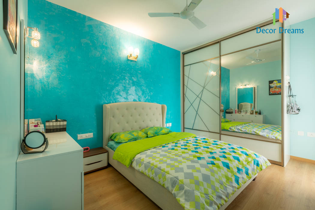 Brigade Meadows, 3 BHK—Dr. Usha & Dr. Mohan, DECOR DREAMS DECOR DREAMS Маленькие спальни