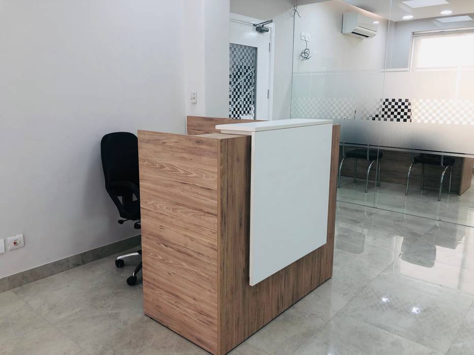 Office space at Okhla, Delhi, INTROSPECS INTROSPECS Commercial spaces Khu Thương mại