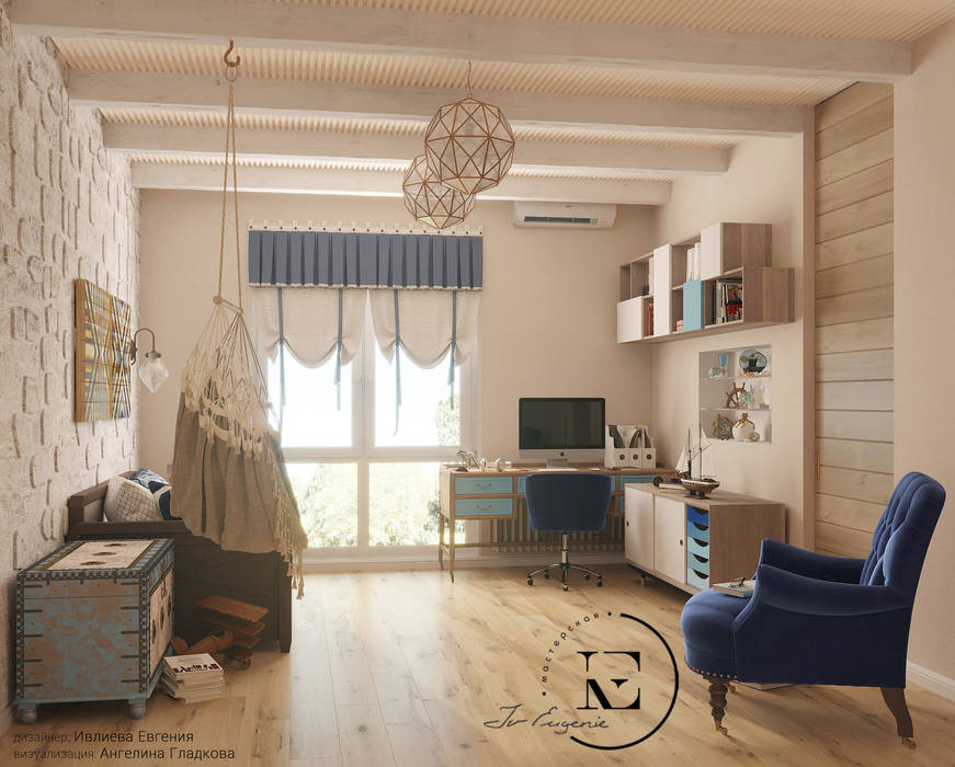 Восток и Средиземноморье в ЖК Мишино., IvE-Interior IvE-Interior Nursery/kid’s room