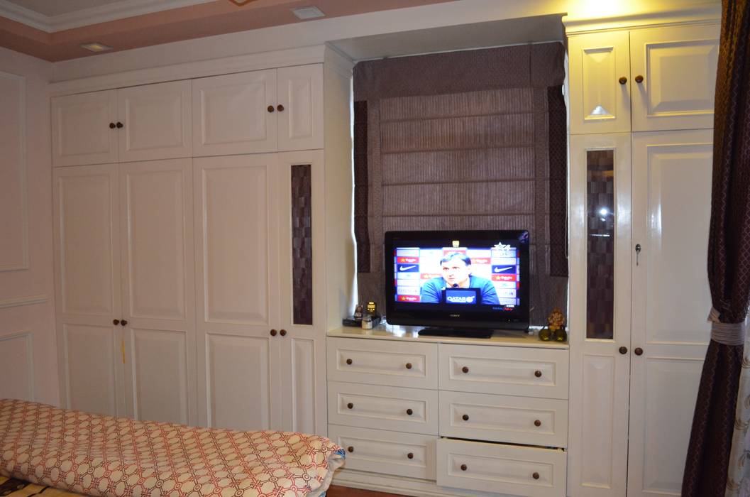 Eldeco - 704, Indrapuram, Neun Designs Pvt.Ltd. Neun Designs Pvt.Ltd. Small bedroom