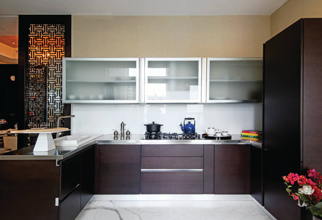 Ahuja Towers, Worli, Prachi Damle Photography Prachi Damle Photography Kitchen units