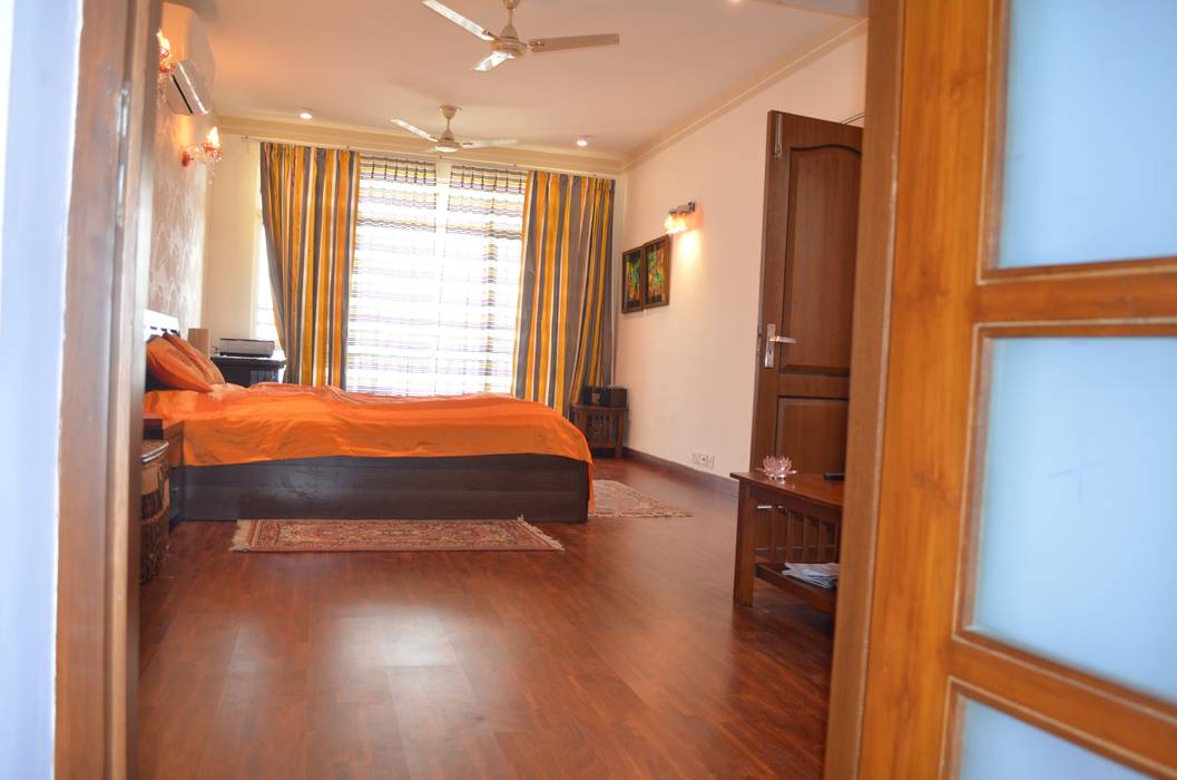 Residential Gurgaon, Neun Designs Pvt.Ltd. Neun Designs Pvt.Ltd. Small bedroom