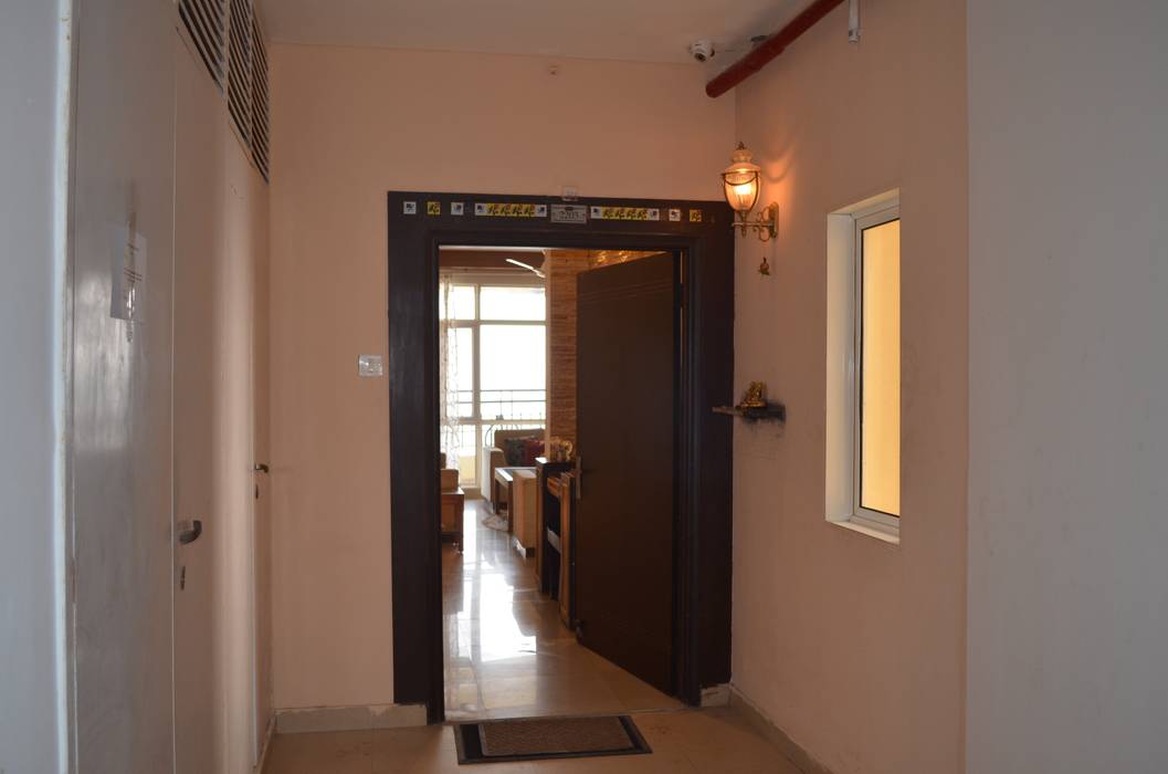 Residential Gurgaon, Neun Designs Pvt.Ltd. Neun Designs Pvt.Ltd. Puertas de madera
