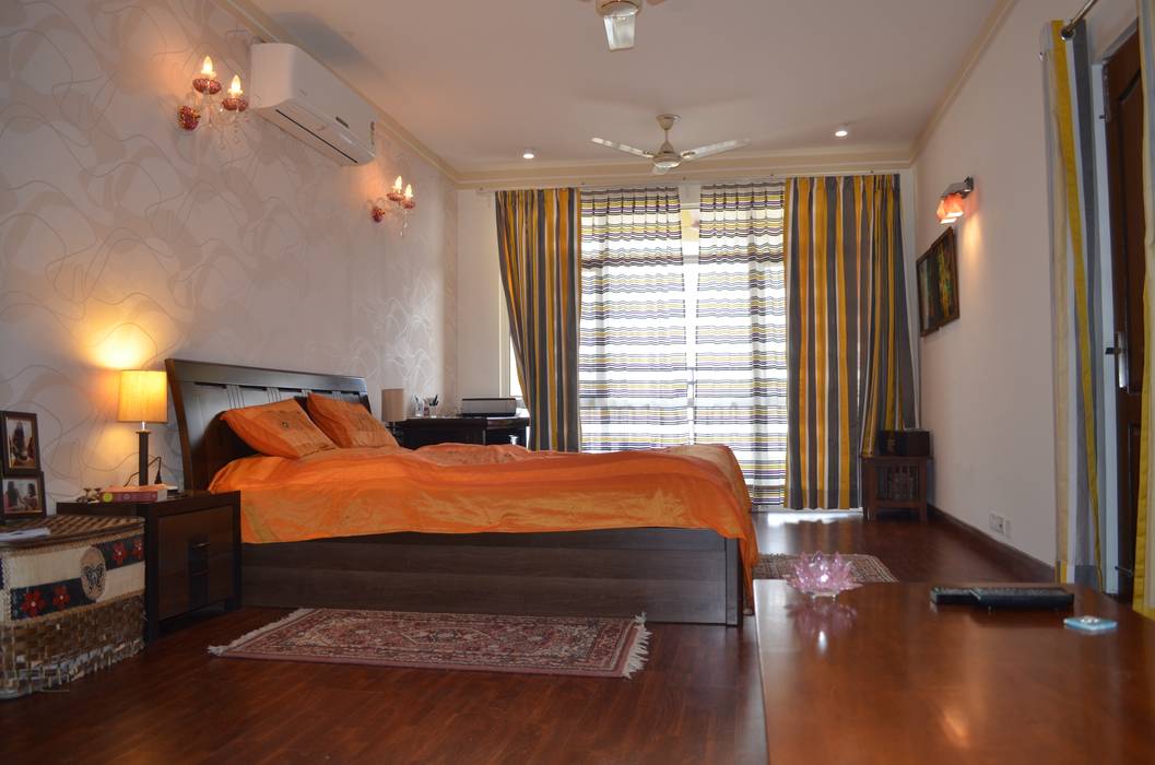 Residential Gurgaon, Neun Designs Pvt.Ltd. Neun Designs Pvt.Ltd. Small bedroom