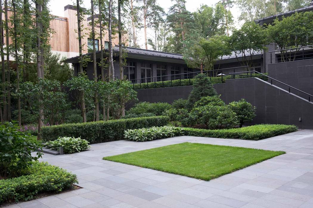 Пять уровней комфорта КП "Жуковка", ARCADIA GARDEN Landscape Studio ARCADIA GARDEN Landscape Studio Modern garden
