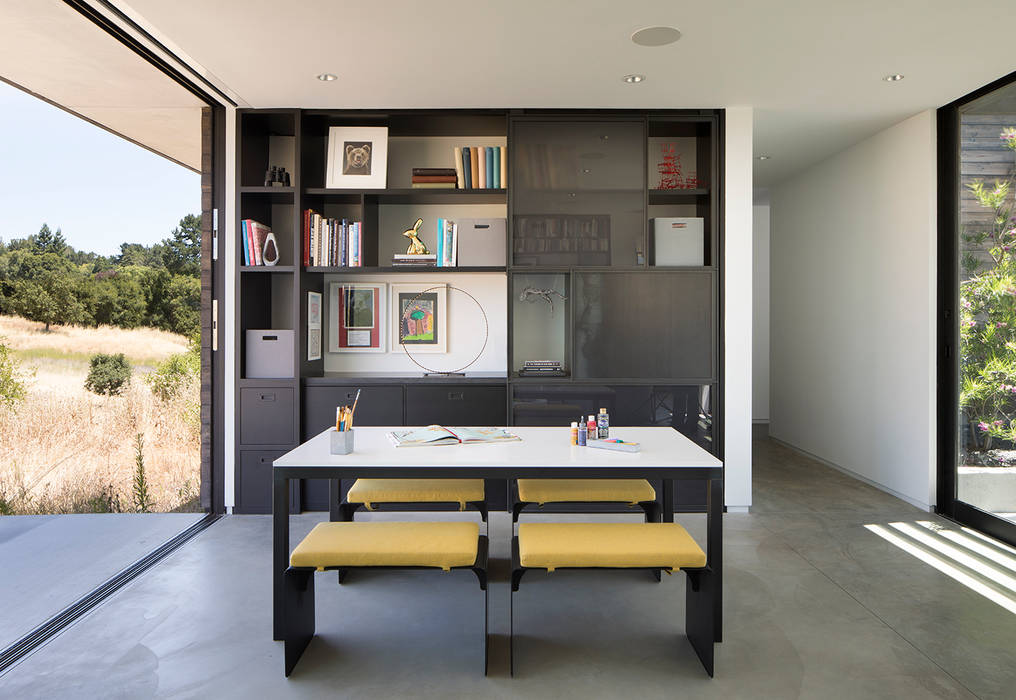 The Meadow Home, Feldman Architecture Feldman Architecture Comedores modernos