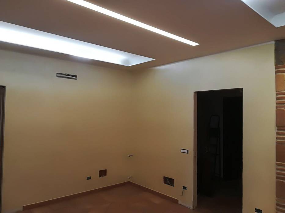 Appartamento stile rurale moderno, Omnia Multiservizi - Roma Invest Omnia Multiservizi - Roma Invest Living room