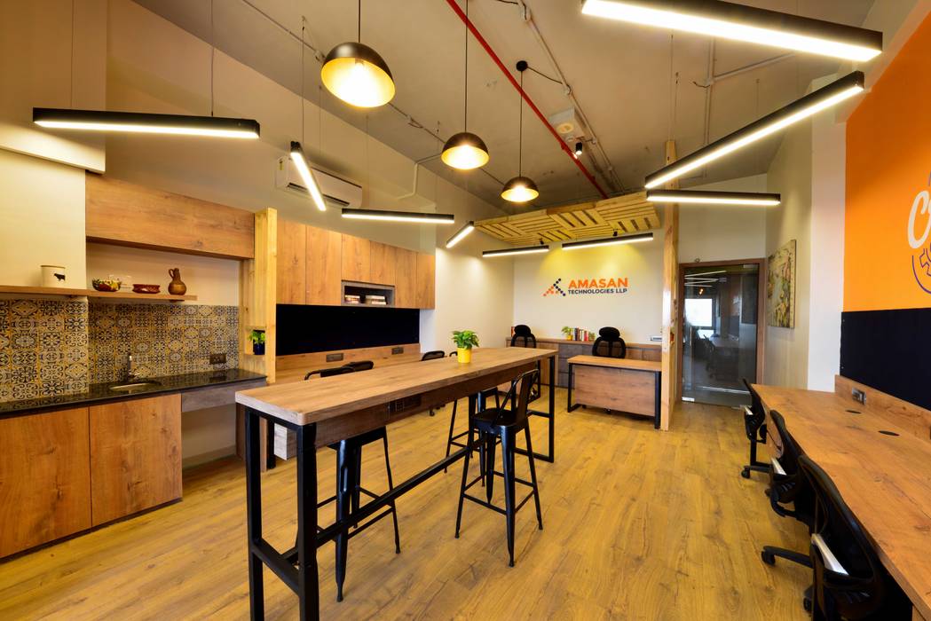 ​Amasan Technologies, The Design Chapel The Design Chapel Commercial spaces Wood Wood effect Offices & stores