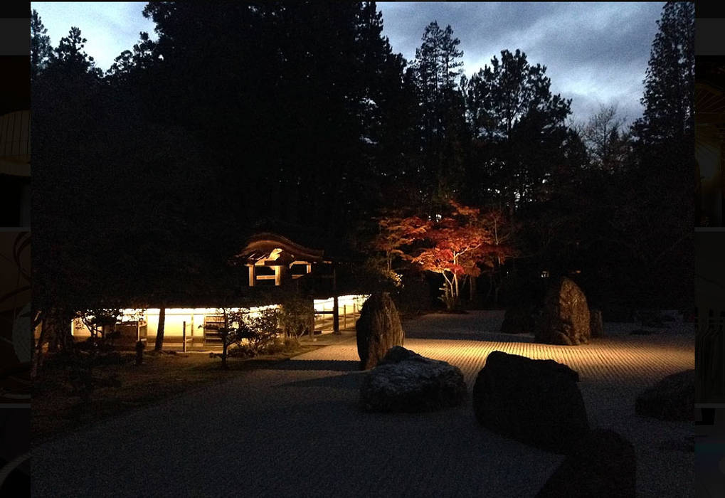 高野山開創1200年記念・石庭蟠龍庭のライティングデザイン, 東京デザインパーティー｜照明デザイン 特注照明器具 東京デザインパーティー｜照明デザイン 特注照明器具 Espacios comerciales Salones de eventos