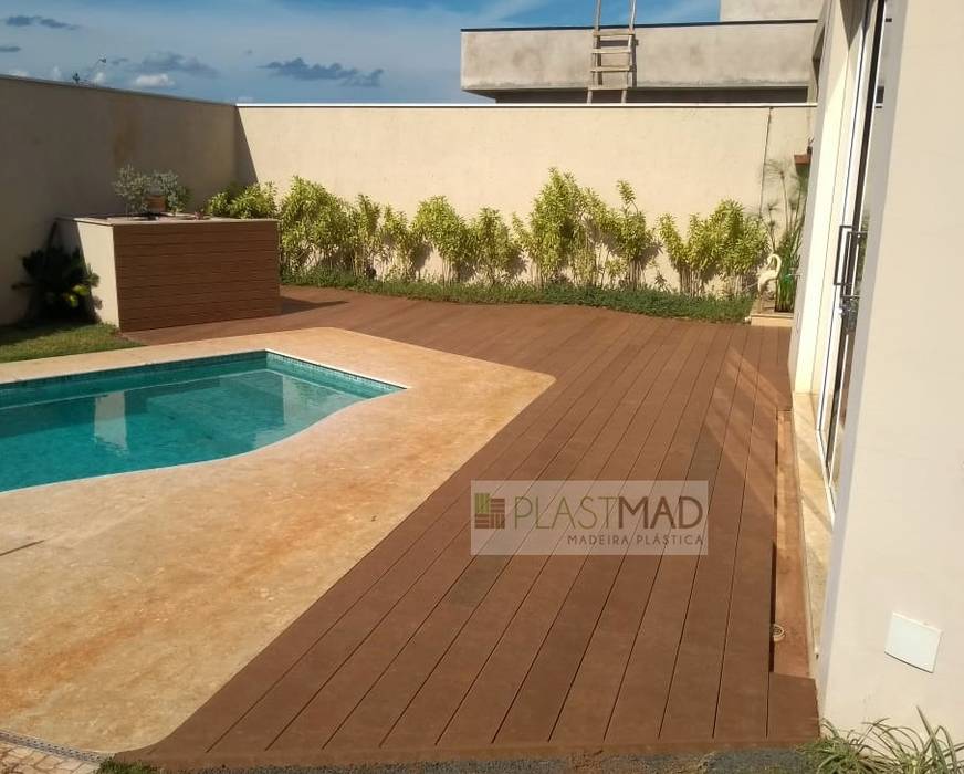 Deck em Madeira Plástica, Plastmad - Madeira Plástica Plastmad - Madeira Plástica Садовые бассейны