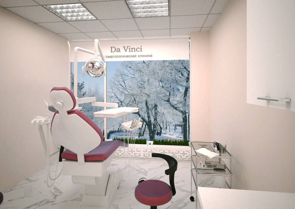 Стоматологическая клиника Da Vinci, TiM interior design TiM interior design Commercial spaces Bệnh viện