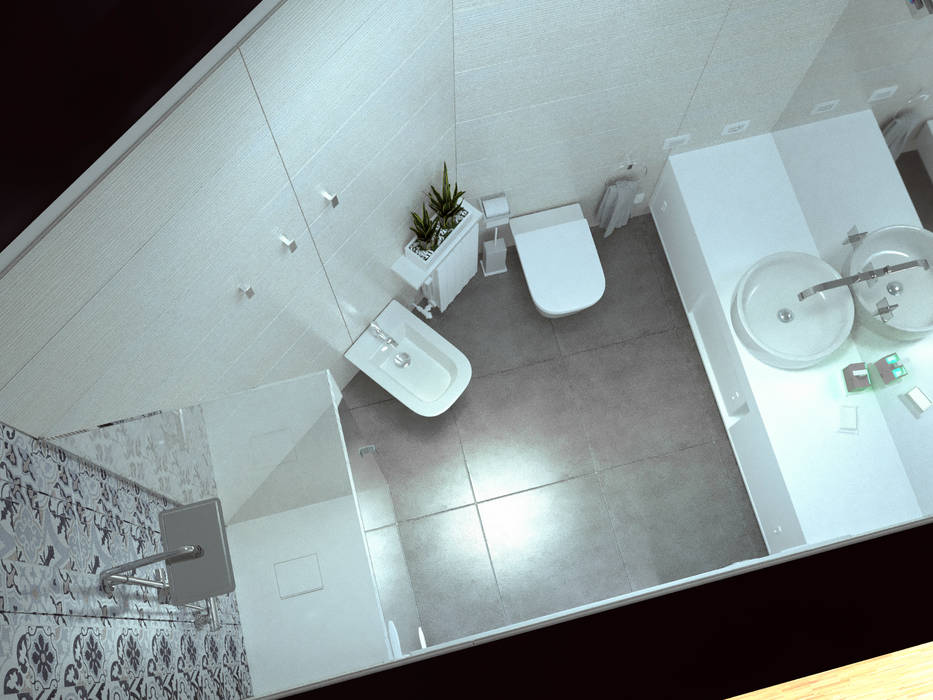 Bagno F&C, mcp-render mcp-render Modern bathroom Fittings