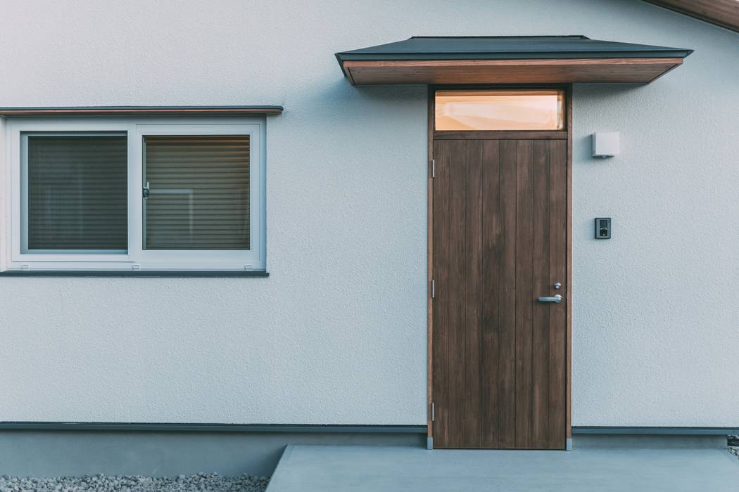 FUTATSUYANAGI HOUSE, 株式会社シーンデザイン建築設計事務所 株式会社シーンデザイン建築設計事務所 Wooden houses لکڑی Wood effect