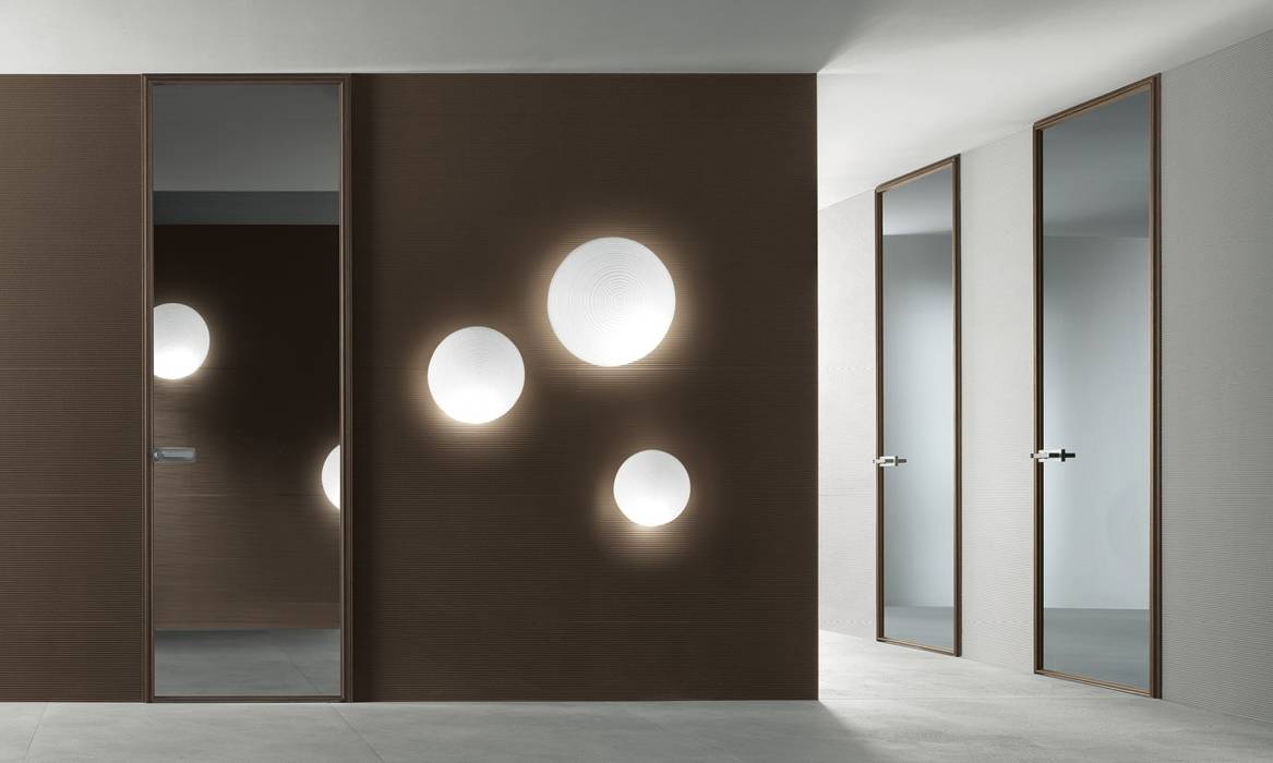 Rimadesio Spin luxe binnendeuren Italiaans design, Noctum Noctum Glass doors