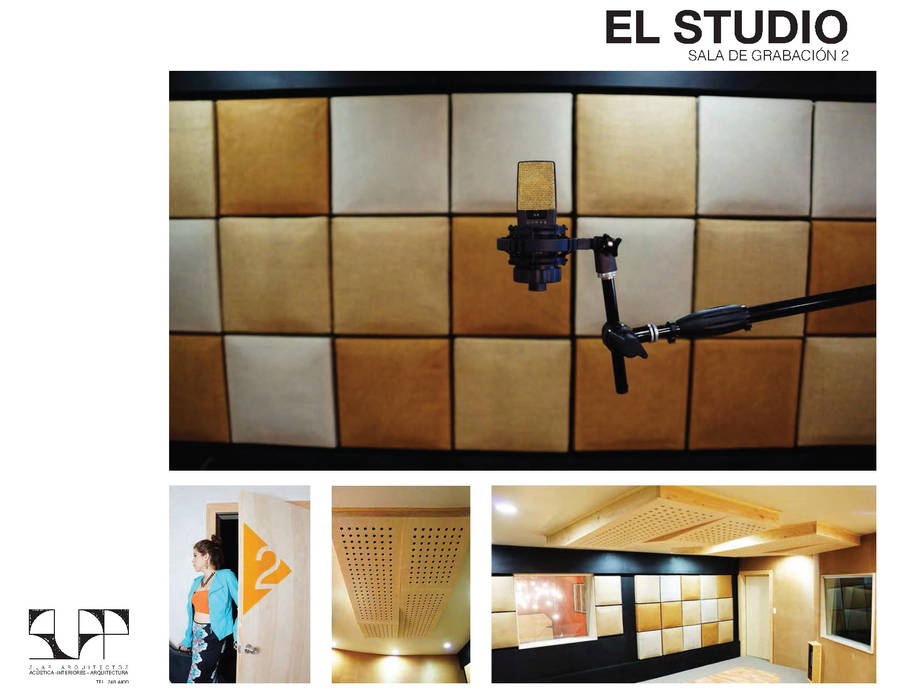 El Studio (Estudio de grabación), SLAP Arquitectos SLAP Arquitectos พื้นที่เชิงพาณิชย์ ศูนย์การประชุม
