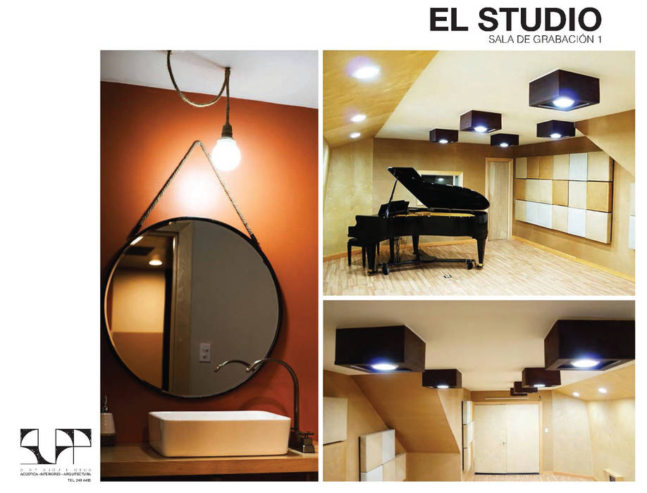 El Studio (Estudio de grabación), SLAP Arquitectos SLAP Arquitectos مساحات تجارية قاعة مؤتمرات