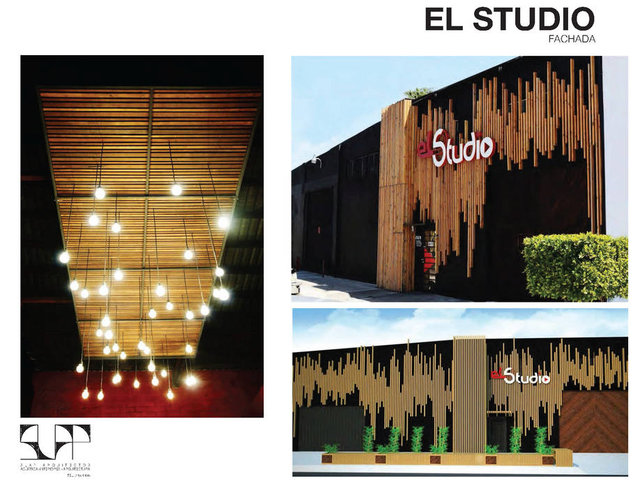 El Studio (Estudio de grabación), SLAP Arquitectos SLAP Arquitectos مساحات تجارية قاعة مؤتمرات