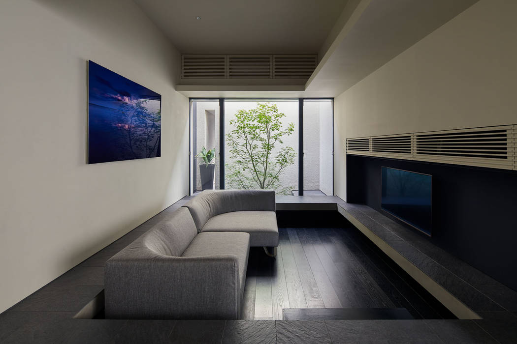 se house, Takeru Shoji Architects.Co.,Ltd Takeru Shoji Architects.Co.,Ltd Modern living room