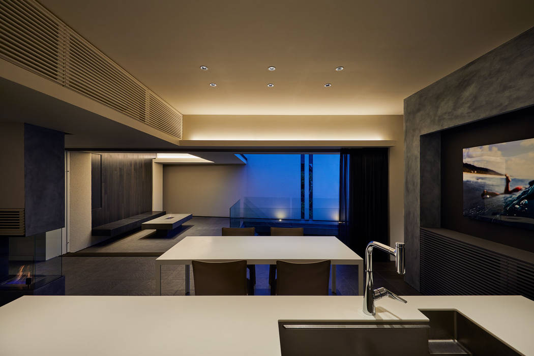 se house, Takeru Shoji Architects.Co.,Ltd Takeru Shoji Architects.Co.,Ltd モダンデザインの テラス