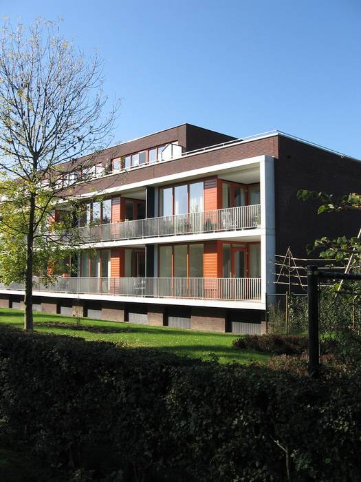 Appartementen Eisenhoeve, Maastricht, Verheij Architect Verheij Architect 現代房屋設計點子、靈感 & 圖片