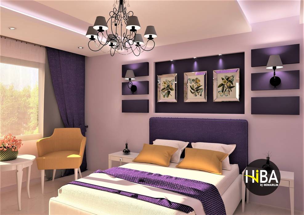 Günay Ağca Villası, Hiba iç mimarik Hiba iç mimarik Habitaciones modernas