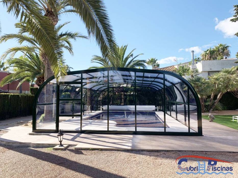 CUBIERTAS PISCINAS FIJAS ALTAS 1 Cubripiscinas Piscinas de jardín Aluminio/Cinc Cubiertas Piscinas,Cubiertas de piscina,cerramientos piscina,climatizar piscina,cubrir piscinas