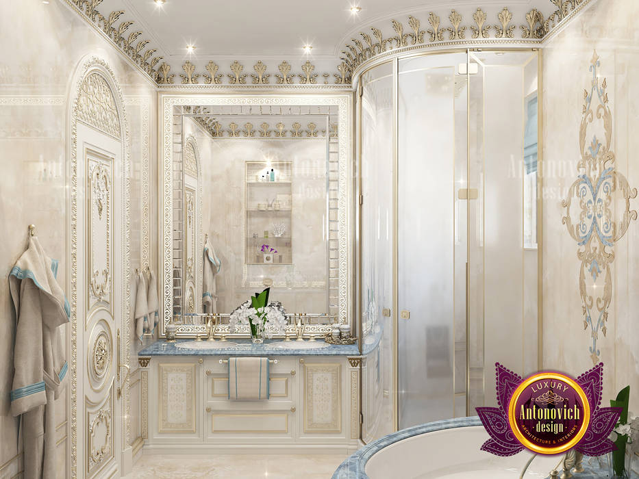 Stunning Comprehensive Bathroom Interior Design, Luxury Antonovich Design Luxury Antonovich Design